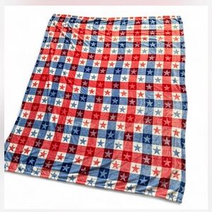 Stars Plaid Blanket